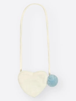 VESTIDO INFANTIL CINTI EM MOLETINHO WAFFLE E BOLSA EM PELO FLEECE - 012261320