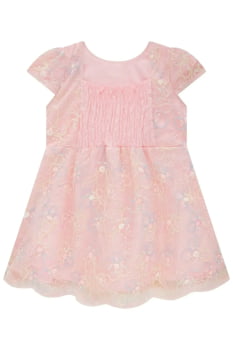 VESTIDO INFANTIL INFANTI EM TULE BORDADO COM LANTEJOULAS GARDON - 83638