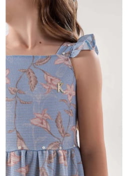 VESTIDO INFANTIL KIKI COM BRILHO E APLICAÇÕES DE PÉROLAS - 3100193 VESTIDO INFANTIL KIKI COM BRILHO E APLICAÇÕES DE PÉROLAS - 3100193