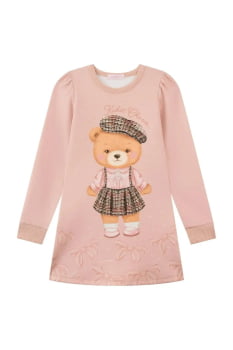 VESTIDO INFANTIL KUKIÊ EM FLY TECH ESTAMPADO - 92077
