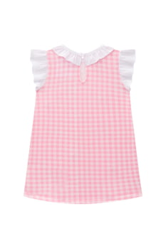 VESTIDO INFANTIL KUKIÊ EM MOLECOTTON E TRICOLLINE NAPOLI - 72726