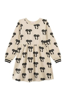 VESTIDO INFANTIL KUKIÊ EM MOLETOM COM PELÚCIA - 89837