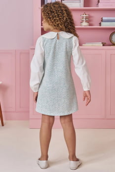 VESTIDO INFANTIL KUKIÊ EM TWEED COMFY - 92082