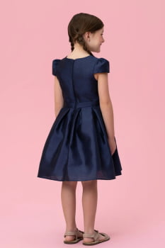 VESTIDO INFANTIL MON SUCRÉ AZUL MARINHO - 51133128380 VESTIDO INFANTIL MON SUCRÉ AZUL MARINHO - 51133128380