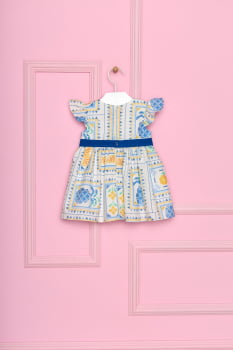 VESTIDO INFANTIL MON SUCRÉ BABY ESTAMPADO - 51193125020