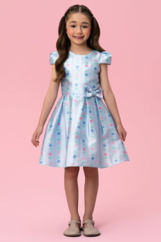 VESTIDO INFANTIL MON SUCRÉ COM ESTAMPA FLORAL - 51133128424