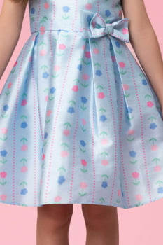 VESTIDO INFANTIL MON SUCRÉ COM ESTAMPA FLORAL - 51133128424