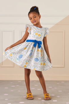 VESTIDO INFANTIL MON SUCRÉ ESTAMPADO - 51133125096