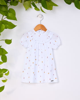 VESTIDO INFANTIL SOMNII E CALCINHA EM TECIDO ANARRUGA - 3243008