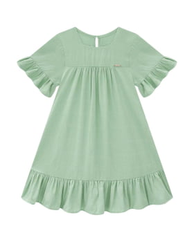 VESTIDO INFANTIL SOMNII EM TECIDO MAQUINETADO - 3254057 VESTIDO INFANTIL SOMNII EM TECIDO MAQUINETADO - 3254057