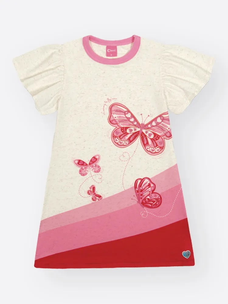 VESTIDO INFANTIL CINTI EM COTTON LINHO - 012262830