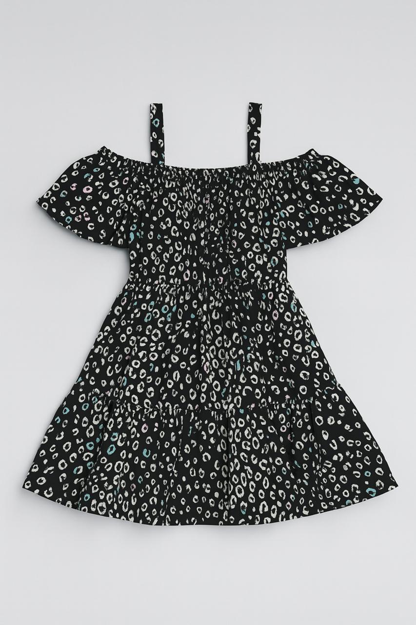 VESTIDO INFANTIL KUKIÊ EM VISCOSE - 93963